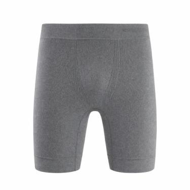 Imagem de Bermuda Térmica Masculina Esportiva Long Leg Polostar Microfibra, Cinz