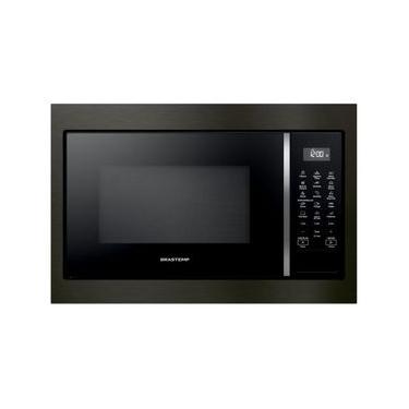 Imagem de Micro-ondas de Embutir Brastemp BM146APBNA 32L Eclipse Preto com Função Tira Odor 220V