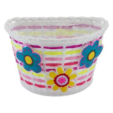 Imagem de Schwinn Cesta de bicicleta para meninas, flores iluminadas