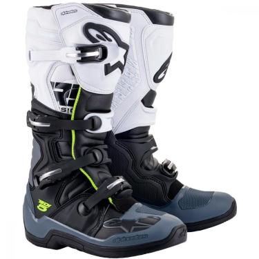 Imagem de Bota Alpinestars Tech 5 - Preto/Cinza/Branco