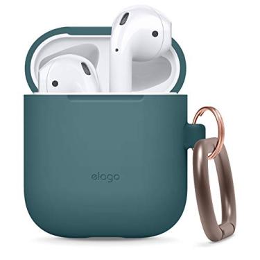 Imagem de Capa para AirPods elago, proteção extra, com mosquetão adicional