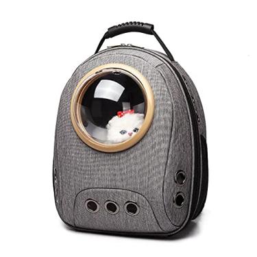 Imagem de Mochila Pet Astronauta Visão Panorâmica Gato Cachorro Luxo