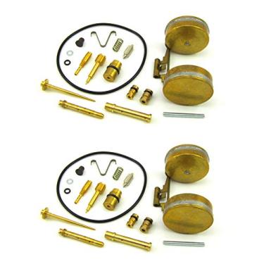 Imagem de 2 kits de reparo de carburador de carburador e flutuador 68-73 CB350 CL350 CB 350