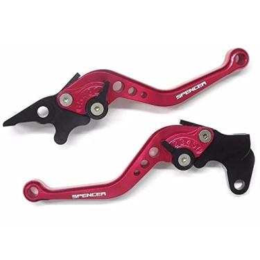 Imagem de Manete Esportivo Regulavel Ybr 125 E K Factor Lona 09/15 Spencer Vermelho