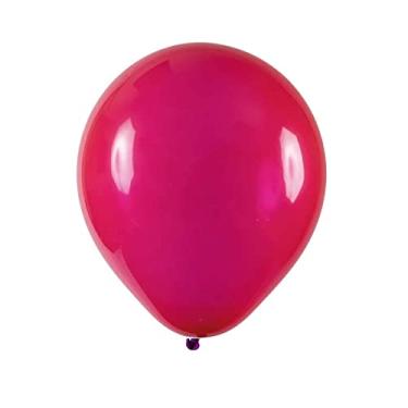 Imagem de Balão de Festa Profissional Vermelho Rubi nº7 18cm - 50 Un