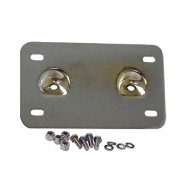 Imagem de Kit de montagem de placa de licença Laydown Layback para modelos 1999-08 Harley Touring
