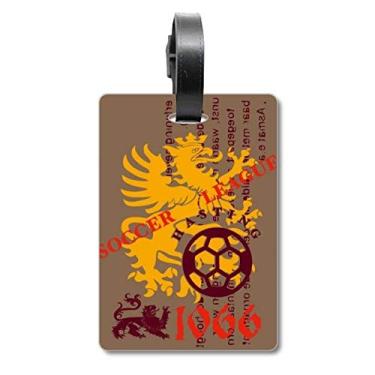 Imagem de Middle Age Dragon Football League Mala Etiqueta para Bagagem Cartão de Bagagem
