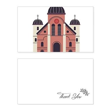 Imagem de Visitando a igreja na Coreia do Sul, cartão de agradecimento, papel de aniversário, agradecimento de casamento