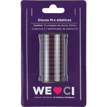 Imagem de Caderno Inteligente Discos Grande 31Mm 12Discos+Elas Bord Kit 108989