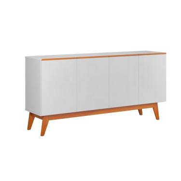 Imagem de Buffet para Sala de Jantar 4 Portas Pará Branco Nature