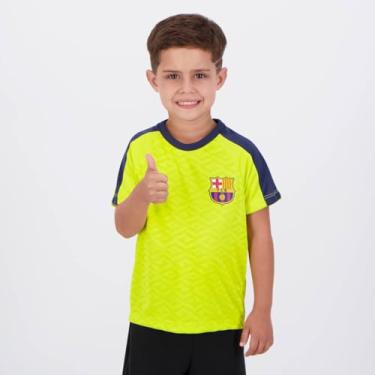 Imagem de Camisa Barcelona Velocity Juvenil Amarela