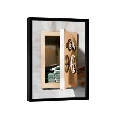 Imagem de Quadro Cofre Milionário -- Br Artes