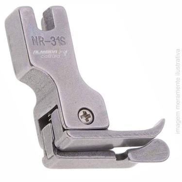 Imagem de Calcador De Costura Reta Com Compendador E Guia Fixo Lado Direito - Nr-31S