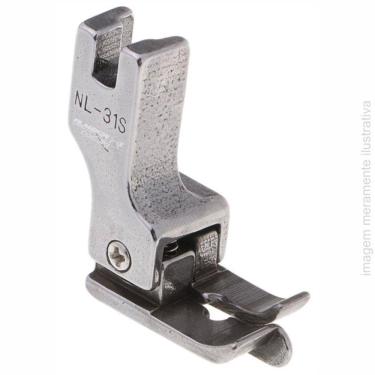 Imagem de Calcador Costura Reta Compendador Com Guia Fixo Lado Esquerdo - Nl-31S