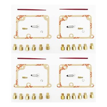Imagem de Kit de reparo de carburador peças de reposição para 350 kit de jato completo 12 bicos principais 2 pilotos 2 agulhas (cor: 2 conjuntos)
