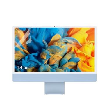 Imagem de i-Tensodo Pacote com 2 protetores de tela para computador iMac 24 polegadas antirreflexo fosco para computador iMac 2024/2023/2021 Desktop All-in-One com chip M4/M3/M1, filtro antirreflexo de proteção