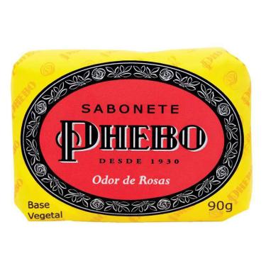 Imagem de Phebo Sabonete Glicerina Odor De Rosas 90 G