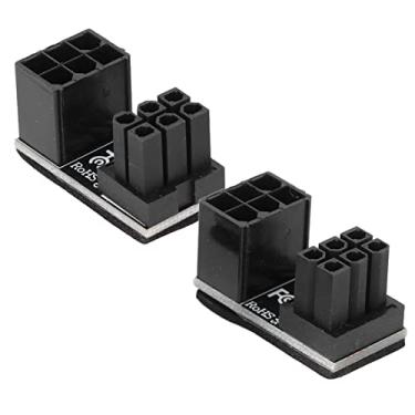 Imagem de Adaptador de energia, ATX Adaptador de 6 pinos Desempenho de abrasão Operação simples Peso leve para computador para gráficos de mesa para casa(Esponja)