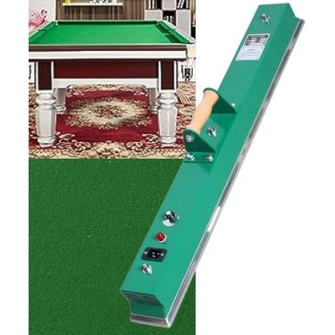 Imagem de Ferro de pano de mesa de bilhar, escova de mesa de sinuca com temperatura ajustável, acessórios termostáticos de sinuca, toalha de mesa de sinuca de ferro rápido, para sala de jogos de bilha