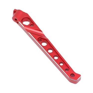 Imagem de Upgrade Your ARRMA 1/8 V4 6S SENTON/Typhon with Aluminum Rear Chassis Brace Support Rod - Easy to Install & CNC Precision Manufacturing - Compatible with RC - Red