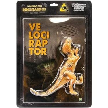 Imagem de O mundo dos dinossauros - Leia &amp; brinque - Velociraptor