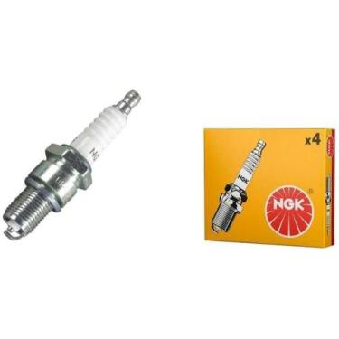 Imagem de Jogo 4 Velas Ignição Clio 1996 a 2006 Ngk BP4ES