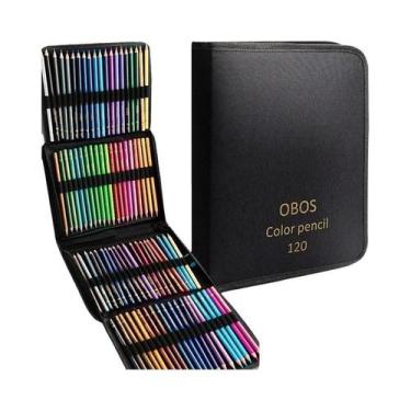 Imagem de Conjunto de Lápis de Cor (200/120/72/48 Cores) - Óleo, Aquarela e Esbo
