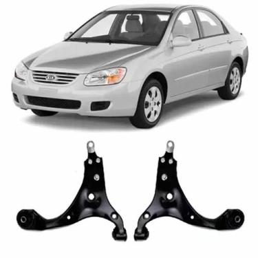 Imagem de Par de Bandeja Kia Cerato Ano 2004 a 2008 com Pivô Completo