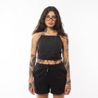 Imagem de Blusinha Feminina Renaissance - Anjuss, Preto, P