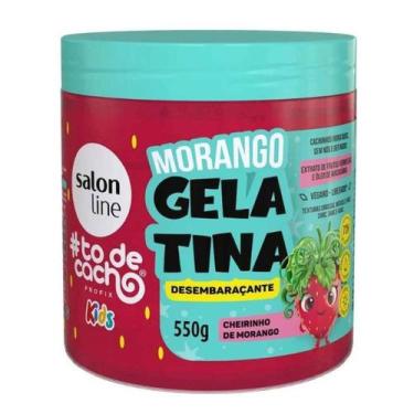 Imagem de Gelatina Desembaraçante Kids Cheirinho De Morango 550g - Salon Line