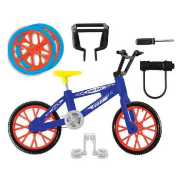 Imagem de Brinquedo Mini Bicicleta De Dedo Com 7 Acessórios X-Trink - Ark Brink