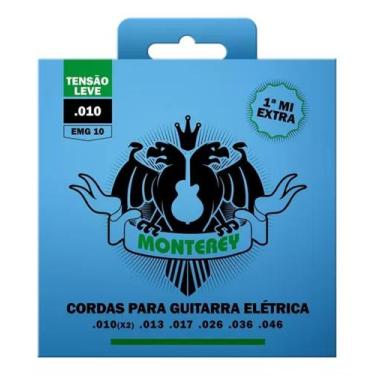 Imagem de Encordoamento de guitarra monterey 0.10