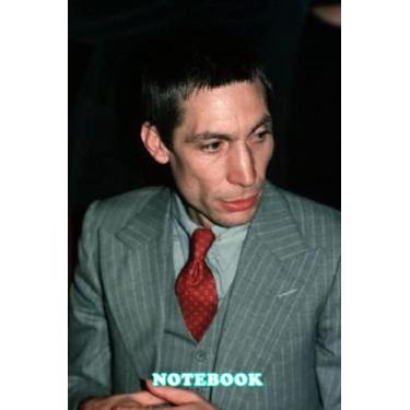 Imagem de NOTEBOOK : Charlie Watts The Rolling Stones Notebook Lined Pages Diary, Thankgiving Notebook and Writing Journal #490