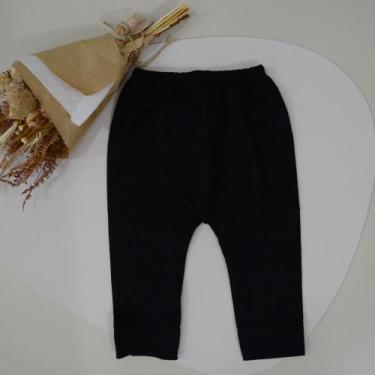 Imagem de Mijão para Bebê Unissex Preto Roupa Infantil - Rizzicomercio, RN