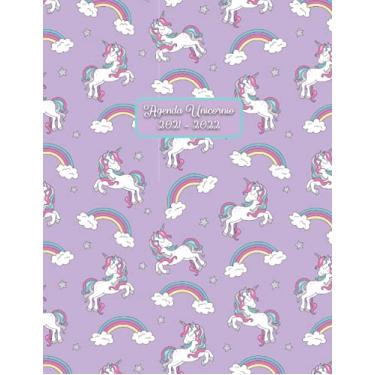 Imagem de Agenda Unicornio 2021 / 2022: Agenda Mes Vista - Planificador Mensual Infantil - Año Escolar - Calendario para Estudiantes - Agenda Escolar 2021-2022 Unicornio