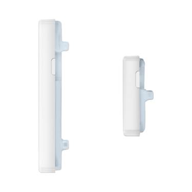 Imagem de BESJMYT Substituição do botão liga/desliga e botão de volume para Samsung Galaxy S23 FE Botão lateral liga/desliga e botão de volume modelo de substituição: SM-S711U1 SM-S711U Creme Menta Roxo