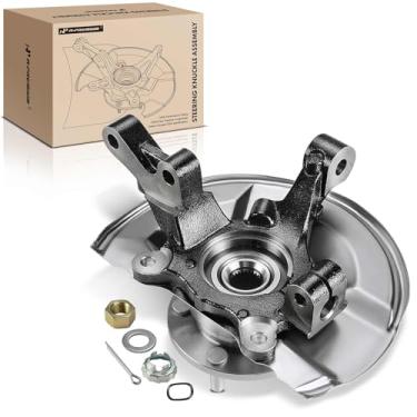 Imagem de Conjunto de rolamento de eixo de roda A-Premium compatível com Dodge Caliber 2007-2012 Jeep Compass Patriot 2007-2017 lado do passageiro dianteiro