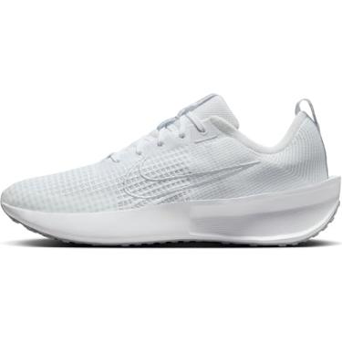Imagem de Nike Tênis de corrida masculino Interact Run (FD2291-104, branco/platina pura-cinza lobo) tamanho 46