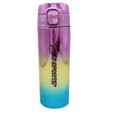 Imagem de Garrafa Térmica Gold Sports Color Degrade Dupla Camada em Aço inoxidável 316 - 400 ml