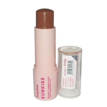 Imagem de Ruby Rose Bronzer Cremoso Stick Sunkiss COR Sunset Sienna  Ruby Rose C