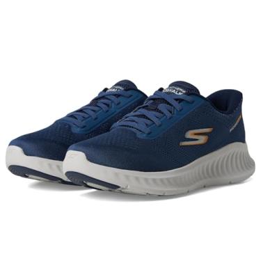 Imagem de Skechers Tênis masculino Hands Free Slip-ins Go Walk Now-Payton, Azul marino, 11.5 X-Wide