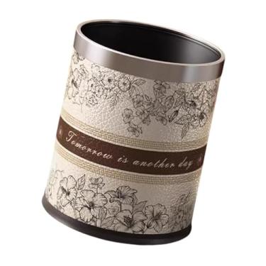 Imagem de WeiLaiKeQi Lixo redondo pode desperdiçar lixo lixo lixo lixo para lavanderia banheiro banheiro banheiro banheiro, Style D