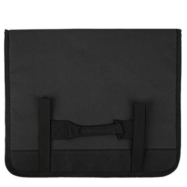 Imagem de Bolsa de Rolagem de Ferramentas de Dobramento Portátil - Caixa de Armazenamento Multifuncional para Chave Inglesa, Tesoura, Alicates e Muito Mais Em Vermelho (Preto)