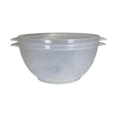 Imagem de 4 Unidades De Saladeira De Plástico Salada De Alface Tomate - Russo Ar