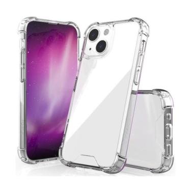 Imagem de Capa Capinha Case Anti Impacto TPU para Iphone 13 Tela 6.1 Transparent