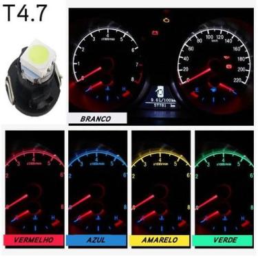 Imagem de Lâmpada T4.7 5050 de Led Pinguinho  Esmagadinha soquete T4.7 Painel Ca