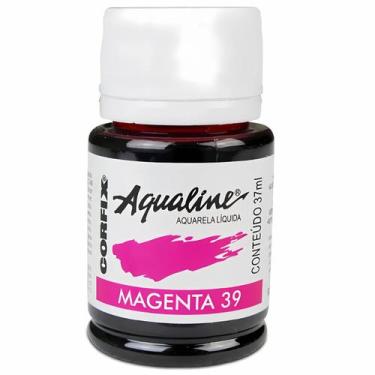 Imagem de Tinta Aquarela Liquida Aqualine Corfix 37ml - 20037, 039 - MAGENTA