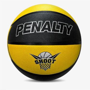 Imagem de Bola De Basquete Penalty Shoot XXIV, 7, Amarelo, Preto