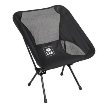 Imagem de Banqueta de Camping Ultra Light Portátil Easy Preta Bel