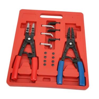 Imagem de ＡＷＨＡＯ 2x alicates de alicate de 10 polegadas de aço Ratchet Circlip Circlip para trabalho automotivo de manutenção